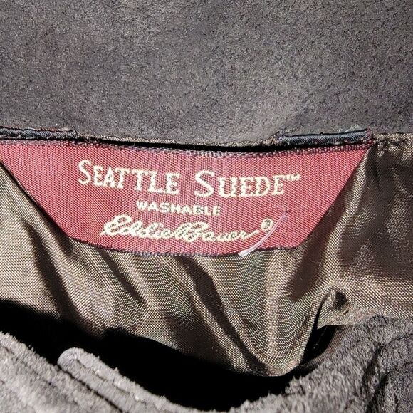 Eddie Bauer Seattle Suede 90s vintage floral skirt size 12 - Picture 7 of 8